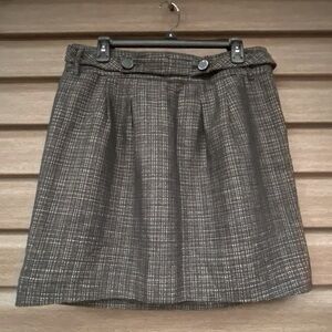 Ann Taylor Petite Pleated Mini Skirt